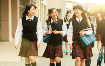 日本の中学生のイメージ